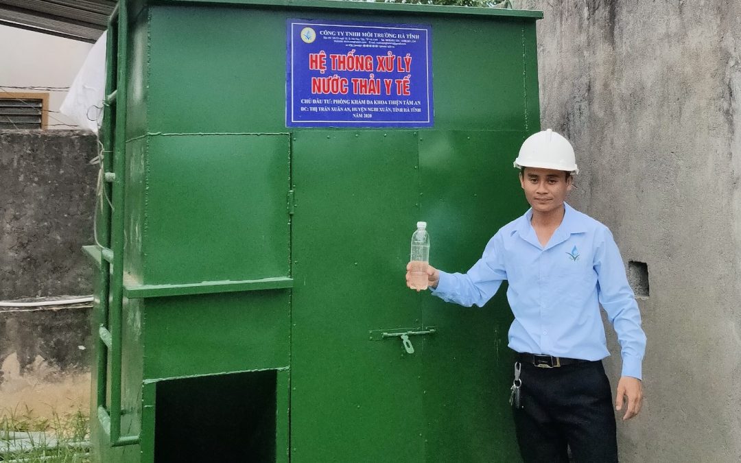 Hệ thống xử lý nước thải y tế tại phòng khám Thiện Tâm An – huyện Nghi Xuân, tỉnh Hà Tĩnh