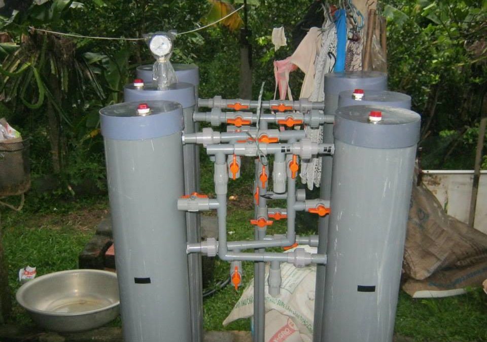 Xử lý nước cho trang trại cam Khe Mây