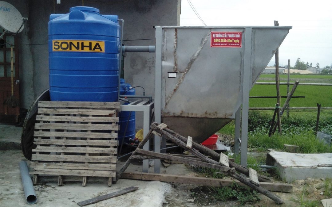 Dự án xử lý nước cho trang trại nuôi 1000 lợn ở Nghi Lộc