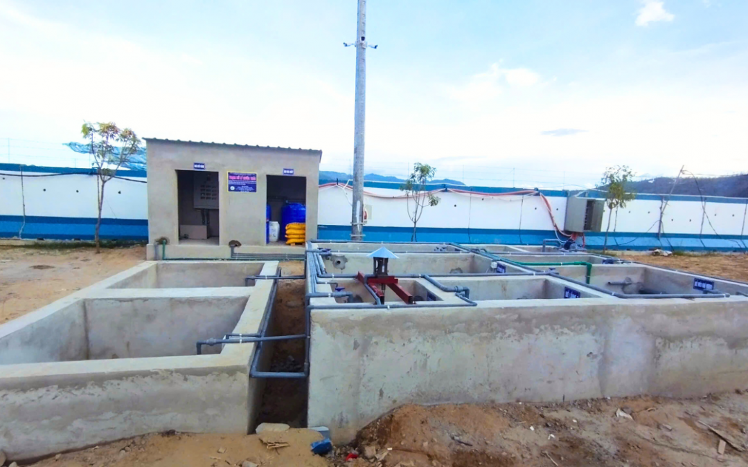 Hệ thống xử lý nước thải sinh hoạt và nước thải sản xuất Nhà máy sản xuất cấu kiện bê tông đúc sẵn công nghệ cao tại KCN Gia Lách, xã Nghi Xuân, tỉnh Hà Tĩnh