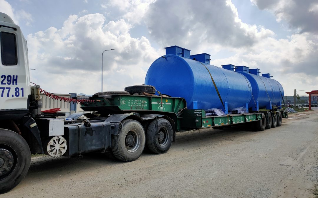 Hệ thống xử lý nước thải Trung tâm y tế huyện Kỳ Anh