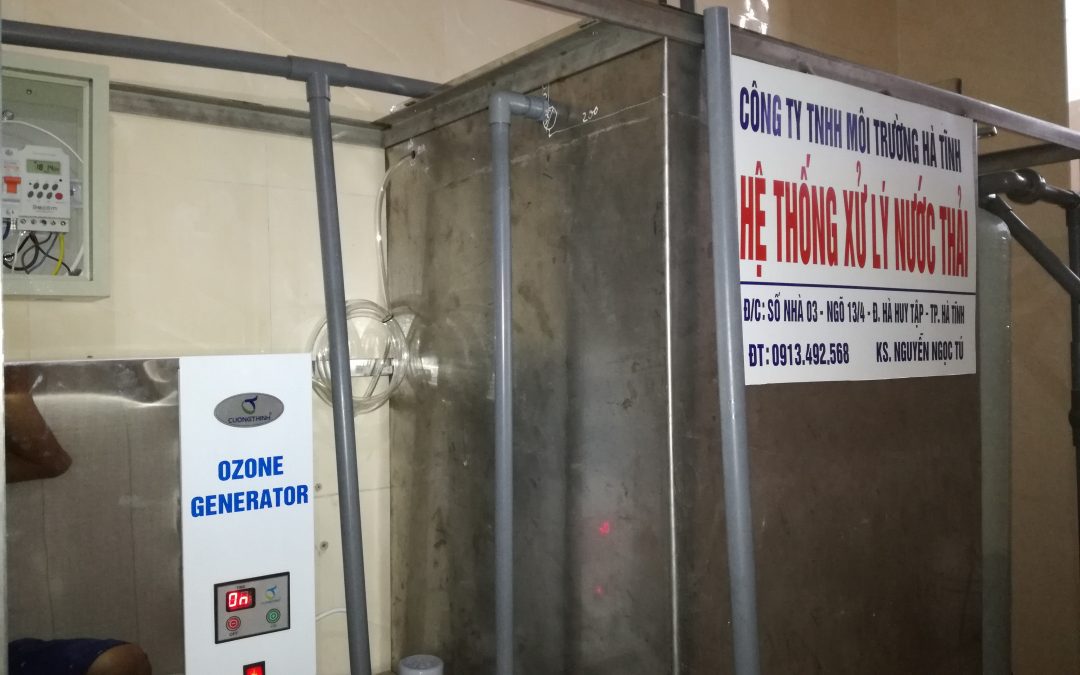 Hệ thống xử lý nước thải y tế Phòng xét nghiệm LABVIET- xã Nghi Phú, Tp Vinh, tỉnh Nghệ An