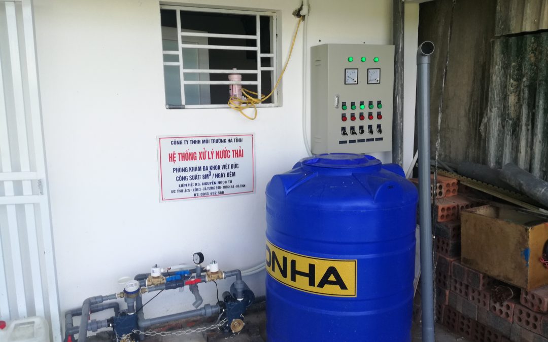 Hệ thống xử lý nước thải Phòng khám đa khoa Việt Đức- Đức Thọ
