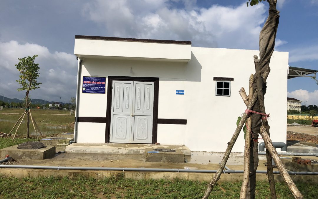 Hệ thống xử lý nước thải sinh hoạt Khu dân cư Nam Phố Châu, thị trấn Phố Châu, huyện Hương Sơn, Hà Tĩnh