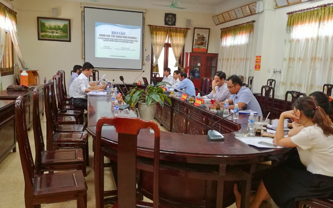 Báo cáo Đánh giá tác động môi trường dự án “Trang trại chăn nuôi lợn thương phẩm” tại xã Cương Gián, huyện Nghi Xuân, tỉnh Hà Tĩnh