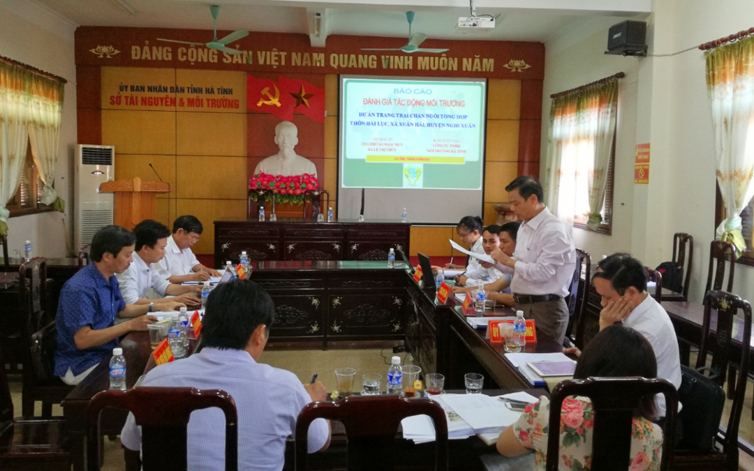 Báo cáo Đánh giá tác động môi trường dự án“Trang trại chăn nuôi tổng hợp” tại thôn Hải Lục, xã Xuân Hải, huyện Nghi Xuân, tỉnh Hà Tĩnh