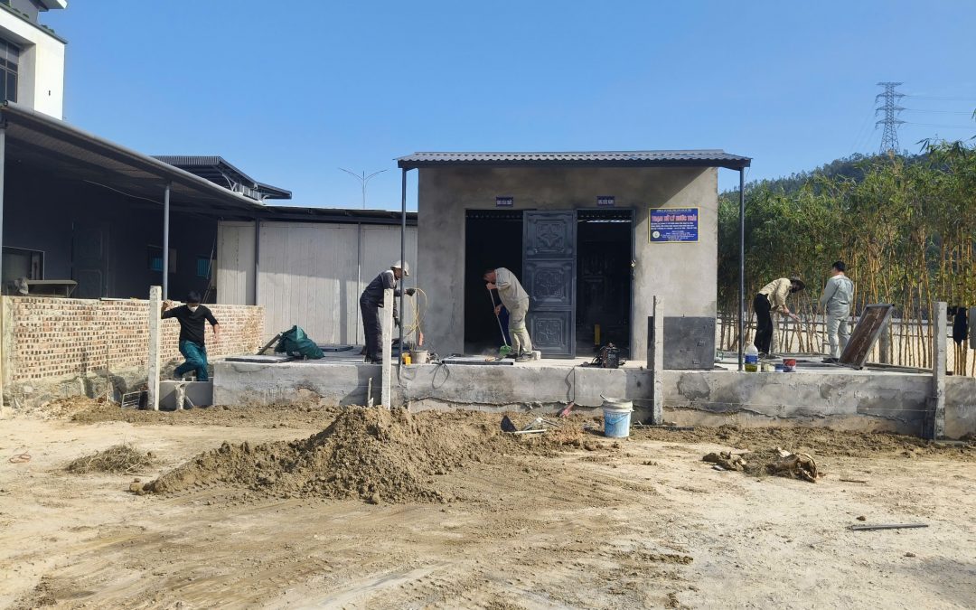 Hệ thống xử lý nước thải sinh hoạt Cửa hàng kinh doanh xăng dầu Đèo Con, huyện Kỳ Anh, Hà Tĩnh